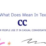 CC Meaning in Text: How People Use It in Casual Conversations