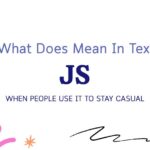 JS Meaning in Texting: When People Use It to Stay Casual