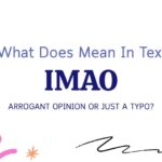 IMAO Meaning in Text: Arrogant Opinion or Just a Typo?