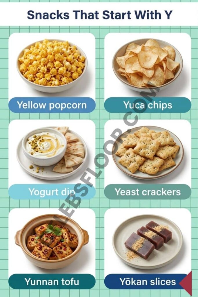Snacks & Appetizers That Start With Y