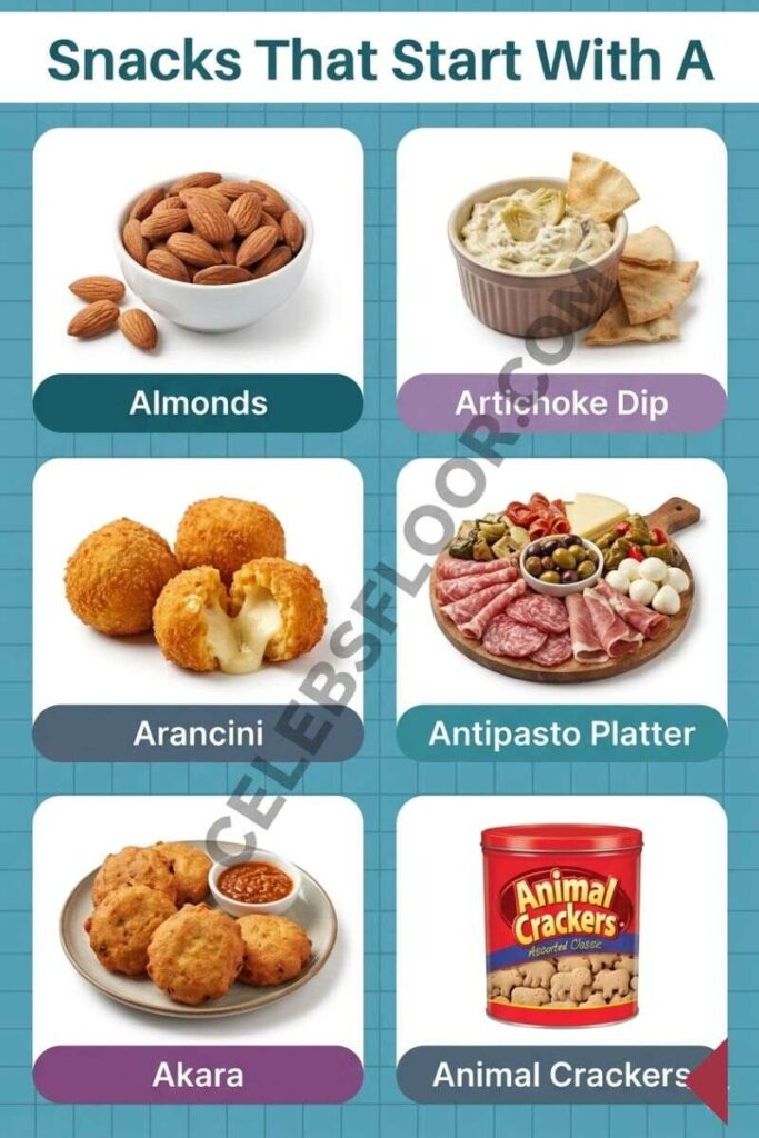 Snacks & Appetizers That Start With A